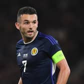 John McGinn will reach 50 caps for Scotland against Republic of Ireland at Hampden on Saturday.  (Photo by Craig Foy / SNS Group)