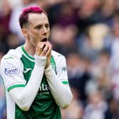 Hibs forward Harry McKirdy has been ruled out until the new year after a routine scan flagged a medical issue which required surgery. (Photo by Ross Parker / SNS Group)