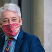 Former Speaker of the House of Commons John Bercow will be banned from having a Commons pass