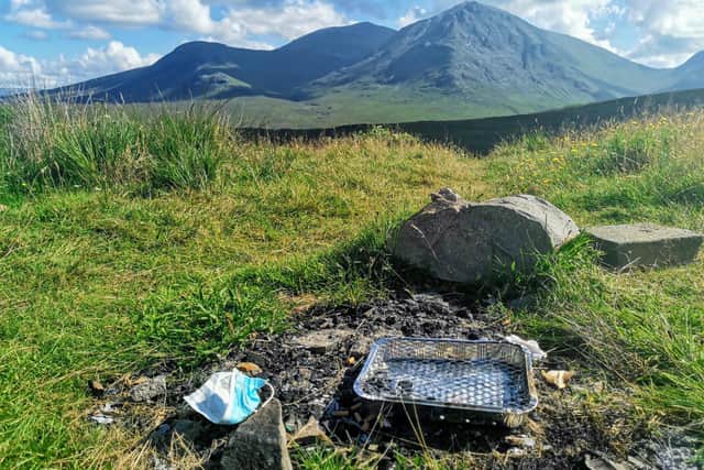 Many of Scotland's best-loved landscapes have seen unprecedented levels of vandalism, littering and 'dirty camping'