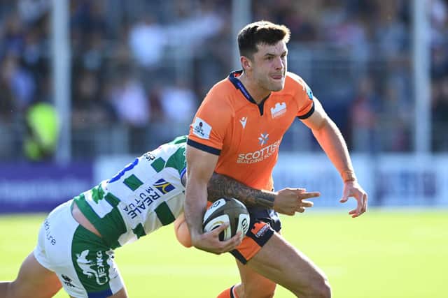 Blair Kinghorn impressed at stand-off in the pre-season friendly against Benetton. Picture: Paul Devlin/SNS