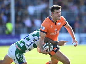 Blair Kinghorn impressed at stand-off in the pre-season friendly against Benetton. Picture: Paul Devlin/SNS