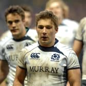 Chris Cusiter played for Scotland in a tough era. Here as captain he trudges off the field after a 2010 defeat to France.