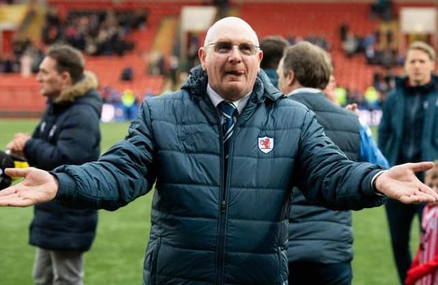 Raith Rovers manager John McGlynn led the club to silverware but is poised to move on as his contract expiry approaches.  (Photo by Paul Devlin / SNS Group)