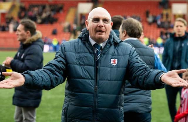 Raith Rovers manager John McGlynn led the club to silverware but is poised to move on as his contract expiry approaches. (Photo by Paul Devlin / SNS Group)