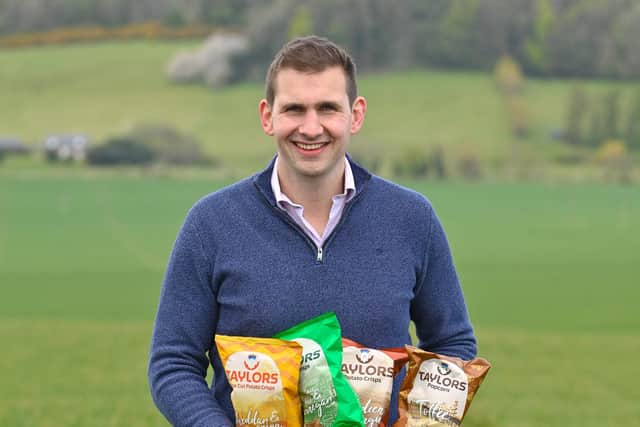 James Taylor, MD at Taylors Snacks, says: 'Our ambitions remain high, and we are determined to offer our ranges to consumers around the rest of the UK.' Picture: Julie Howden.