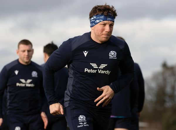 Hamish Watson is back in the Scotland team to face France. (Photo by Craig Williamson / SNS Group)