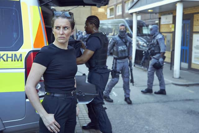 Vicky McClure as Lana Washington in Trigger Point, ITV's explosive drama about the battle to beat a bombing campaign in London.