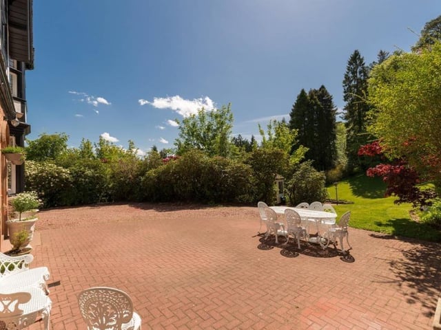 Patio area.