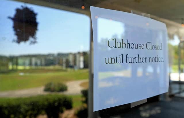 Golf courses in England are facing closure as part of a second national lockdown announced by Prime Minister Boris Johnson. Picture: Getty Images