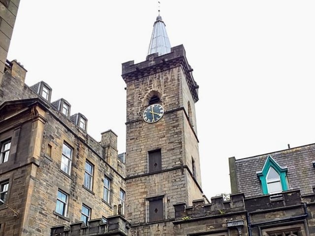Just to the east of the Grassmarket at the start of the Cowgate stands the quaint Magdalen Chapel. The chapel was built between 1541 and 1544 at the bequest of one Michael MacQueen who was interred here shortly after its completion. Magdalen Chapel is notable as being the last Roman Catholic church to have been constructed in Edinburgh prior the Reformation and provides us with the only remaining example of pre-Reformation stained glass in Scotland. This is particularly astonishing when you consider that the chapel is considered the ‘cradle of Presbyterianism’, having held the first ever assembly of the new Church of Scotland in 1560. John Knox was one of the 42 ministers present. The chapel is now the headquarters of the Scottish Reformation Society.