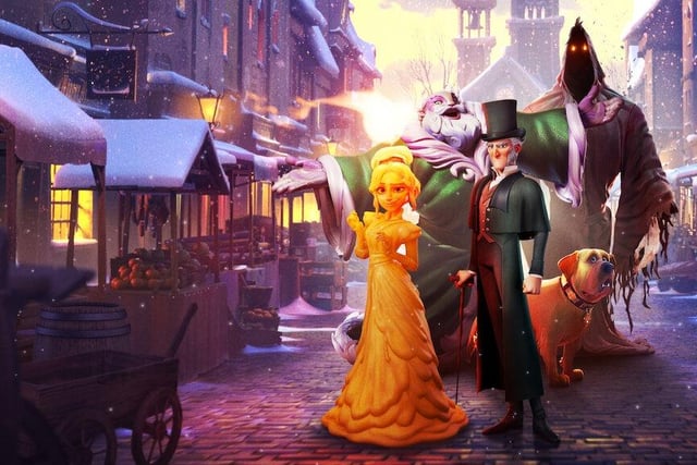 Netflix launch an animated version of the much loved Christmas tale Scrooge.