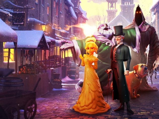 Netflix launch an animated version of the much loved Christmas tale Scrooge.
