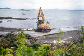 Dalgety Bay radiation clean-up has concluded (Pic: Lisa Ferguson)