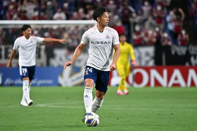 New Celtic signing Tomoki Iwata in action for Yokohama F Marinos earlier this year. (Photo by Kenta Harada/Getty Images)