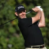Stephen Gallacher in action during the recent Slync.io Dubai Desert Classic at Emirates Golf Club. Picture: Andrew Redington/Getty Images.