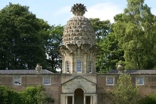 The Dunmore Pineapple, where at one time scores of pineapples were successfully grown by the Earl of Dunmore, near Airth, Stirlingshire. PIC: Creative Commons