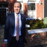 Health secretary Matt Hancock outside his home in north-west London, ahead of an appearance in the House of Commons. Picture: Stefan Rousseau/PA Wire