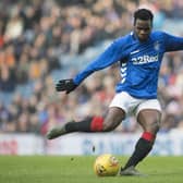 Lassana Coulibaly in action for Rangers during his 2018-19 season-long loan from Angers.
