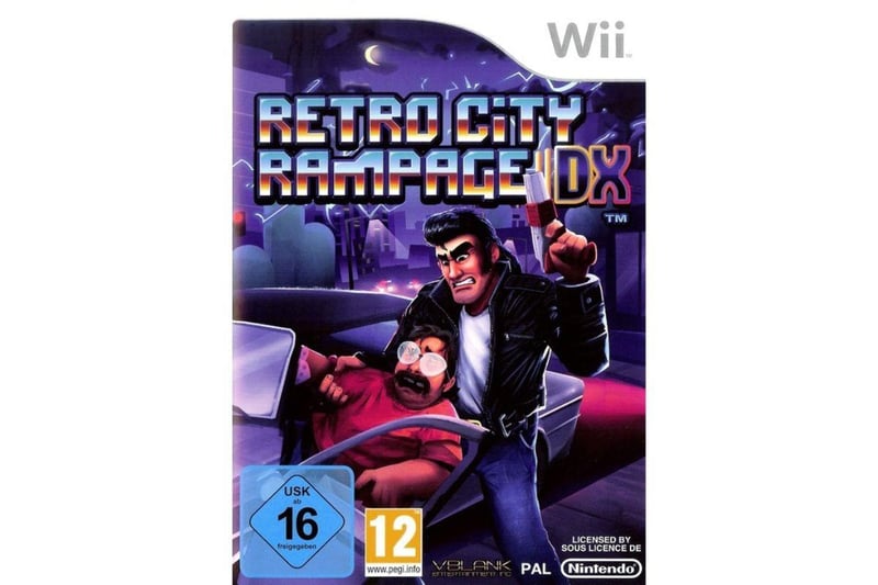 Expect to pay £37 for a copy of Retro City Rampage DX on the Wii. The action-adventure game is a parody of retro games and 1980s and 1990s pop culture.