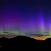 The Northern Lights in the Cairngorms. Pic: PA Photo/Visit Cairngorms.