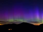 The Northern Lights in the Cairngorms. Pic: PA Photo/Visit Cairngorms.