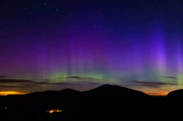 The Northern Lights in the Cairngorms. Pic: PA Photo/Visit Cairngorms.
