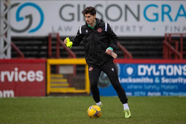 Ian Harkes is out of contract at the end of the season.  (Photo by Ross MacDonald / SNS Group)