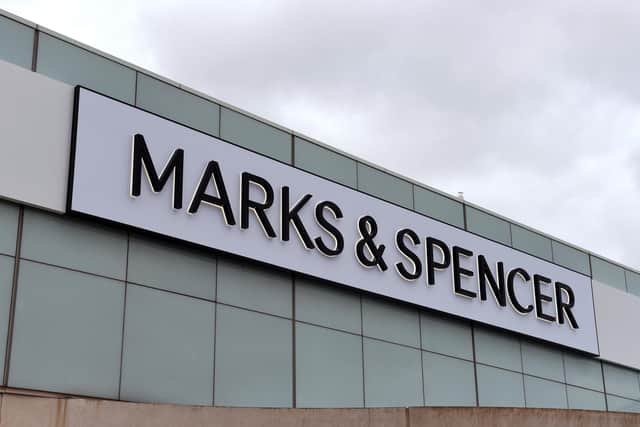 Marks & Spencer is among the major retailers to update investors on its festive trading performance. Picture: Lisa Ferguson