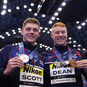 Duncan Scott and Tom Dean will fly the flag for Team GB at the Oympics.