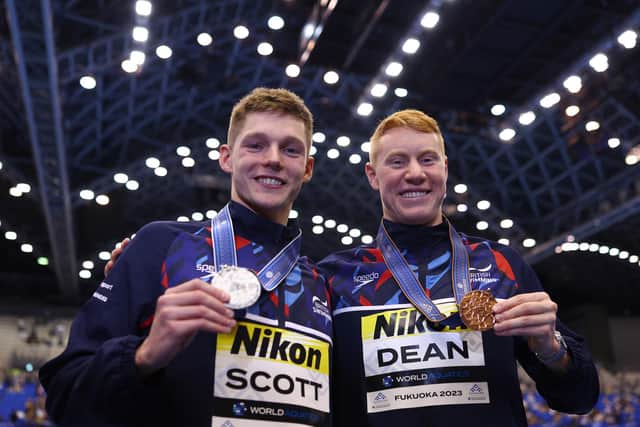 Duncan Scott and Tom Dean will fly the flag for Team GB at the Oympics.