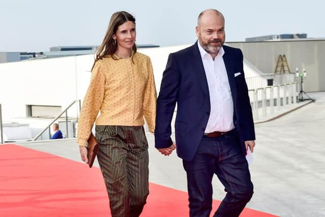 Billionaire Anders Holch Povslen and his wife Anne Holch Povlsen (Getty Images)