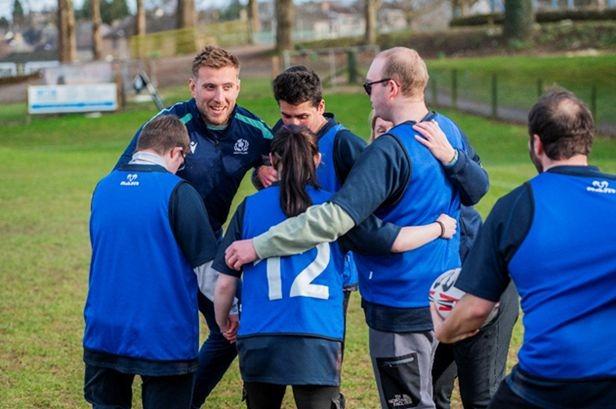 MATT AND ZANDER FAGERSON TEAM UP WITH SCOTTISH GAS TO SUPPORT STRATHMORE RUGBY CLUB’S SUSTAINABLE FUTURE