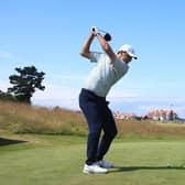 Pictured in action in last year's event, world No 1 and Masters champion Scottie Scheffler is set to head the field for the 2022 edition of the Genesis Scottish Open at The Renaissance Club in East Lothian. Picture: Andrew Redington/Getty Images.