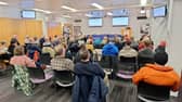 Motorcycle road safety presentation.