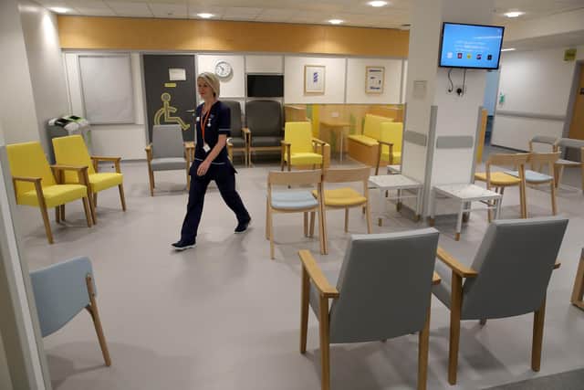 NHS Lothian said ward staff have been drafted in to contact the relatives of patients, who had previously been identified as designated visitors, to inform them of the new ban.
