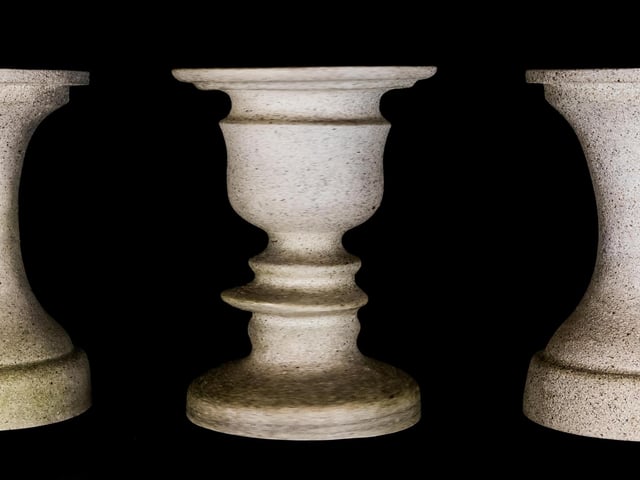 This legendary illusion has some viewers first seeing vases or chalices, while others might see at its edges the outlines of two human faces to experience the 'Gesalt Switch' and change of perspective. What do you see?