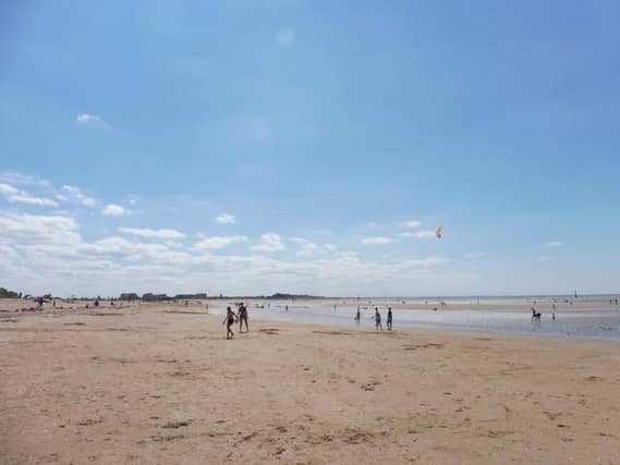 A beach in Normandy