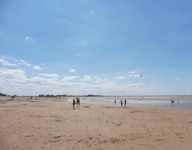 A beach in Normandy