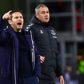 Paul Clement, right, is currently assisting Frank Lampard at Everton.