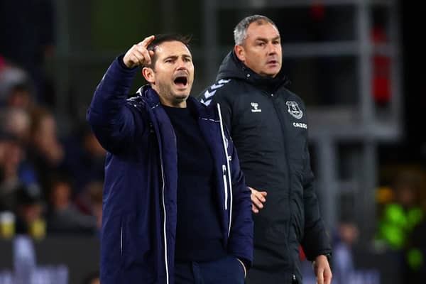 Paul Clement, right, is currently assisting Frank Lampard at Everton.