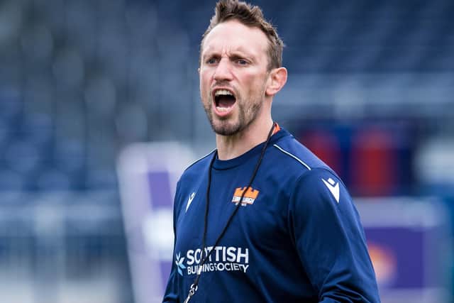 Mike Blair felt his Edinburgh side were "off it". (Photo by Ross Parker / SNS Group)