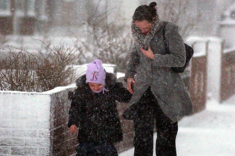 Was 2004 a memorable year for South Tyneside blizzards?