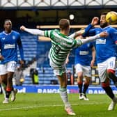 This week has seen renewed talk of a British Super League involving Rangers and Celtic, in action at Ibrox last week above  (Photo by Rob Casey / SNS Group)