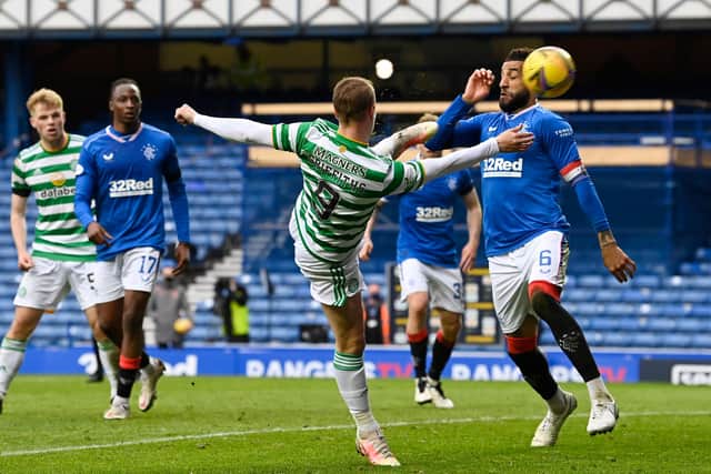 This week has seen renewed talk of a British Super League involving Rangers and Celtic, in action at Ibrox last week above (Photo by Rob Casey / SNS Group)