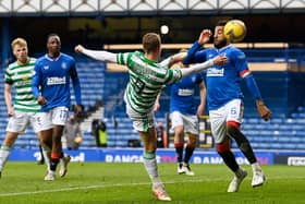 This week has seen renewed talk of a British Super League involving Rangers and Celtic, in action at Ibrox last week above  (Photo by Rob Casey / SNS Group)