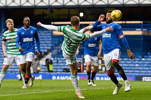 This week has seen renewed talk of a British Super League involving Rangers and Celtic, in action at Ibrox last week above (Photo by Rob Casey / SNS Group)