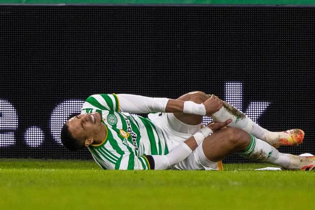 Christopher Jullien will miss up to four months due to a knee injury. Picture: SNS