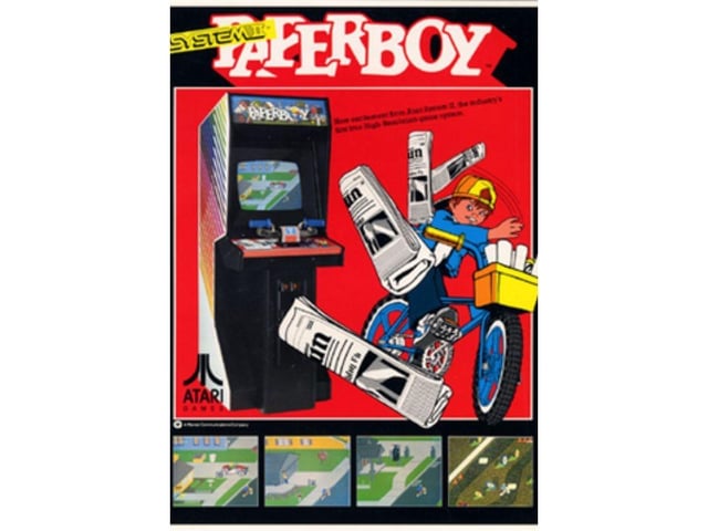 Pioneering game publisher Atari has the first non-Nintendo game in this list with the much-loved Paperboy, released in 1985. Valued at an impressive £118,790, it's an arcade classic in which players take on the role of a paperboy dropping off his papers in a stylised suburbia.