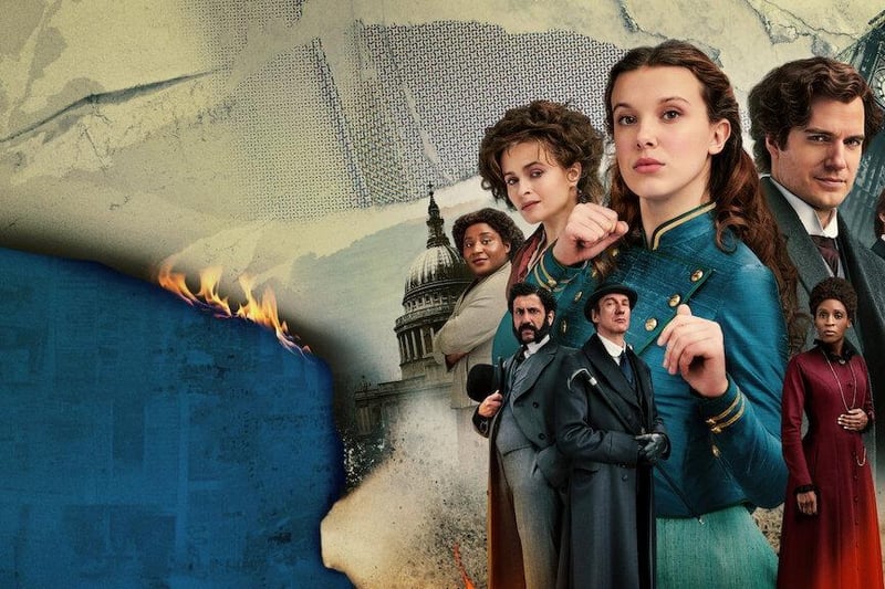 This highly rated sequel sees Millie Bobby Brown (Stranger Things) star in the main role as Sherlock Holmes sister. Also stars Henry Cavill, David Thewlis and Helena Bonham Carter.